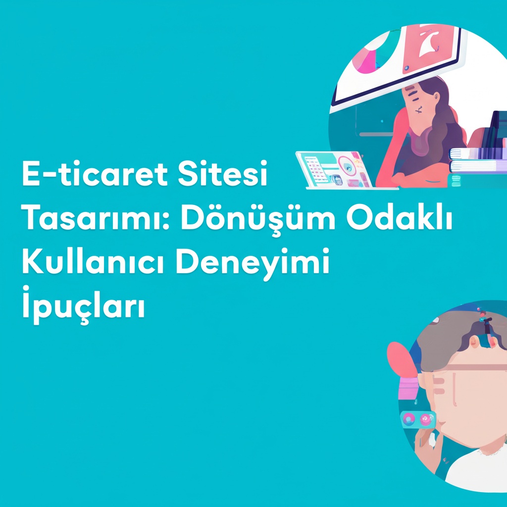 E-ticaret Sitesi Tasarımı: Dönüşüm Odaklı Kullanıcı Deneyimi İpuçları